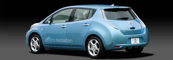 NISSAN Leaf - das ausgezeichnete Elektroauto mit 0-Emission von Nissan