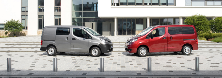NISSAN NV200 als Privatfahrzeug fr groe Familien oder als Firmenfahrzeug fr kleine und groe Unternehmen